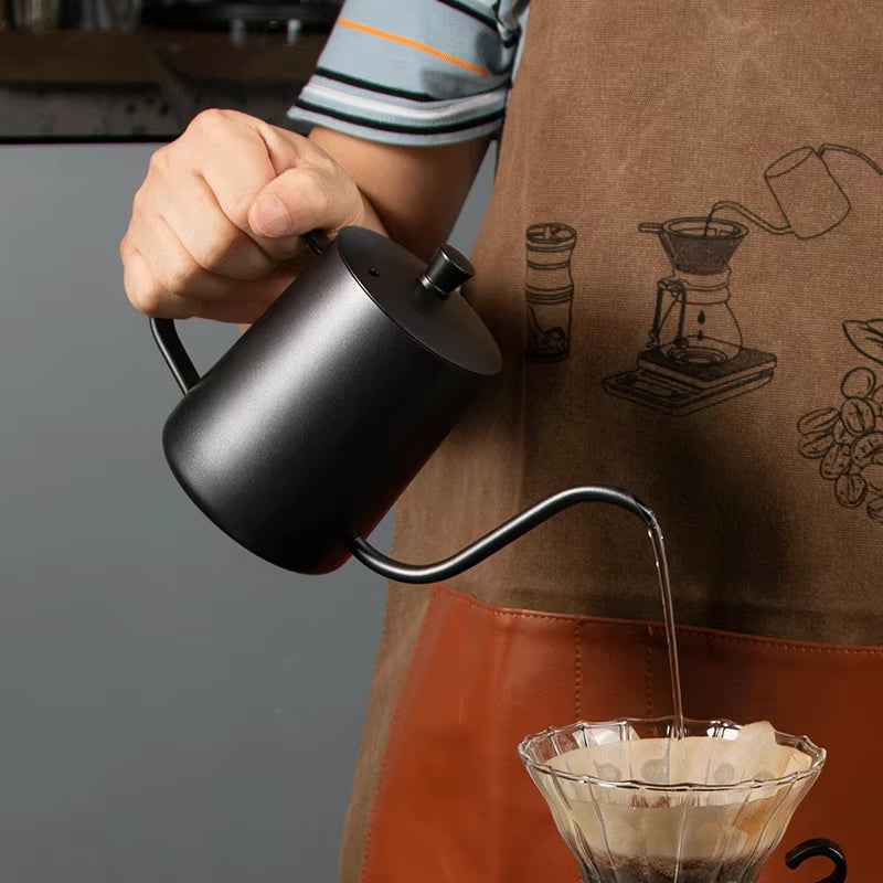 Gooseneck Pour-Over Kettle, Stainless Steel