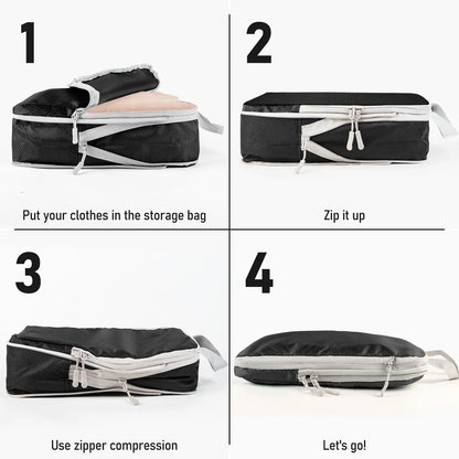 Compression Packing Cubes, Set of 4