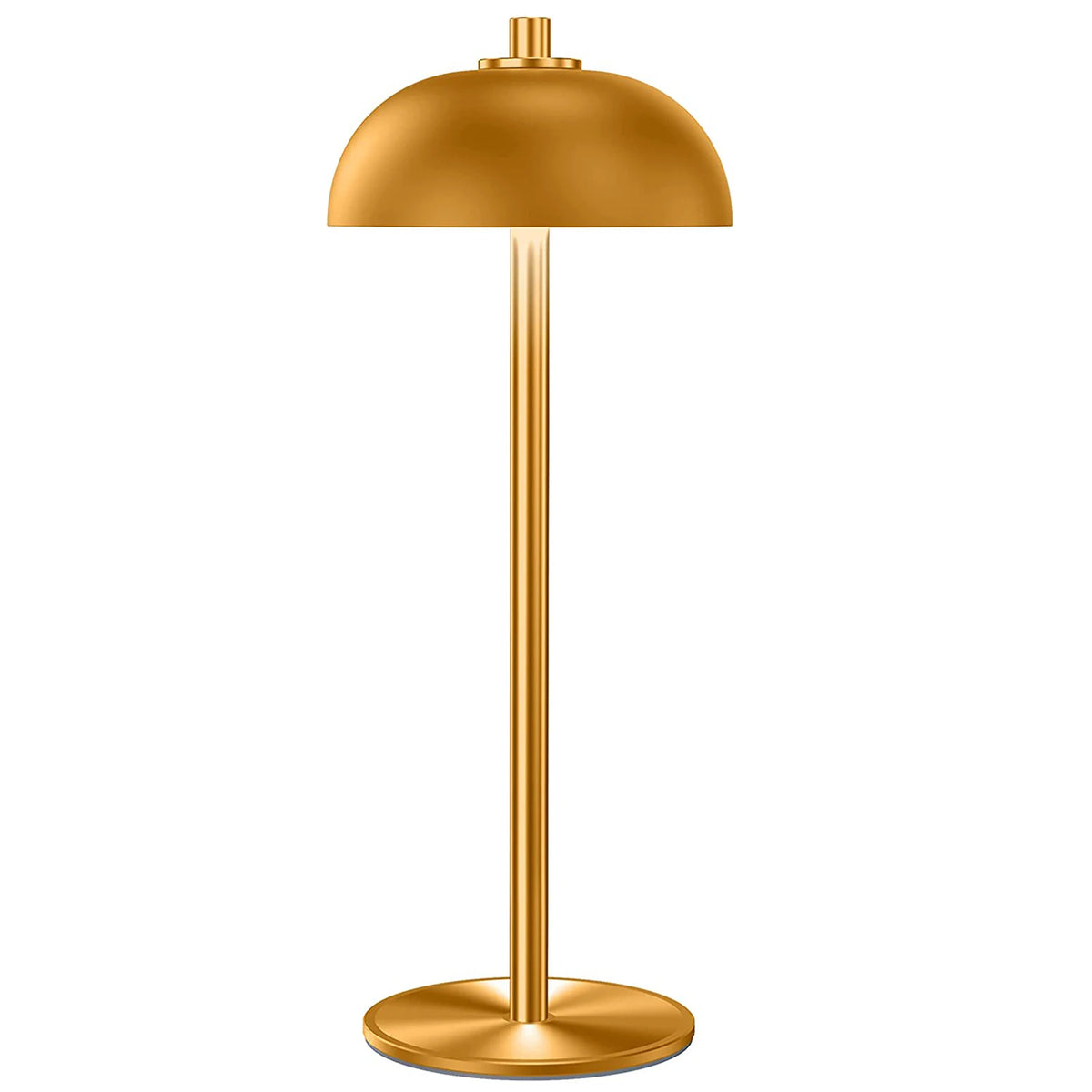 Aluminum Mushroom Cordless Table Lamp